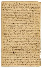 Probated will of Amos Mills, 1774