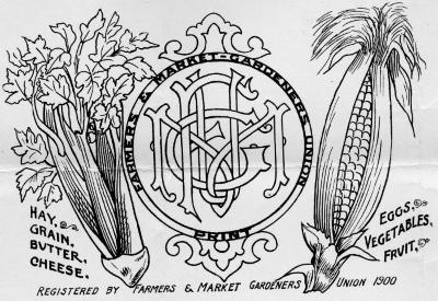 Union Label. Farmers and Market Gardeners Union