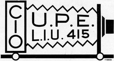Union Label. United Photographic Employees Local Industrial Union