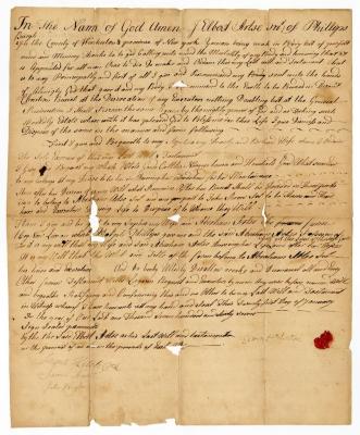 Probated will of Elbert Aertse, 1775