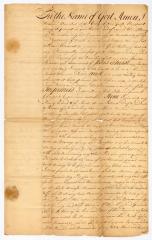 Probated will of Richard Bancker, 1775