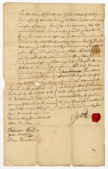 Probated will of John Willett, 1774