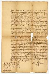 Probated will of Peter Bausher, 1775