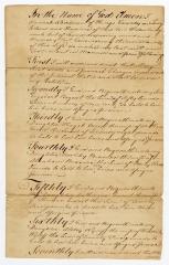 Probated will of Hannah Woortman, 1774