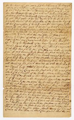 Probated will of John Williams, 1774