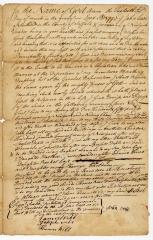 Probated will of John Case, 1775
