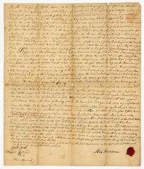Probated will of Abel Devau, 1775
