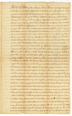 Probated will of Richard Cornell, 1775