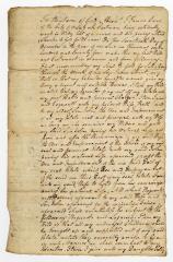 Probated will of James Carr, 1775