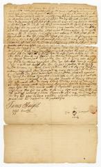 Probated will of Eles Devenport, 1775