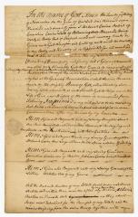 Probated will of Deborah Cozine, 1775