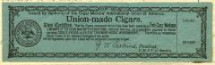 Union label. Cigar Makers International Union of America