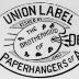 Union Label. Painters, Decorators and Paperhangers of America